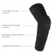 Kids Knee Pads - Black Nylon Breathable Support | Quick-Dry Sports Protection - Buy Online on GoSupps.com