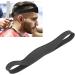 Family Curved Silicone Hair Band Hair Cutting Guide Curved Soft Silicone Neckline Trimming Template for DIY Home Haircuts (Black) - Buy Online on GoSupps.com