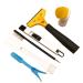 ZYZY Window Or Sliding Door Track Cleaning Brush Window Groove Cleaning Brush Hand-held Crevice Cleaner Tools