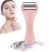 Pink Stainless Steel Ice Roller for Face & Eye - Pain Relief, Migraine, Puffiness - Cold Facial Roller for Redness, Headaches - Skincare Massager - Buy Online on GoSupps.com