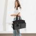 SONARIN Multi-Function Waterproof Baby Changing Tote Bag - Black | Large Capacity Diaper Bag with Pacifier Holder - Travel Satchel Messenger Bag - Buy Online on GoSupps.com