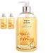 Set of 2 Antibacterial Scented Liquid Hand Wash Soap 500ml - Milk & Honey