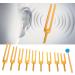 9pcs Tuning Fork Set - Aluminum Alloy Resonance Forks with Hammer for Tone DNA Healing Therapy 174Hz 285Hz 396Hz 417Hz 528Hz 639Hz 741Hz 852Hz - International Shipping - Buy Online on GoSupps.com