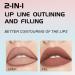 YOUNG VISION Gourd-Shaped Liquid Lipstick & Lipliner | Nude Matte Shades - International Shipping - Buy Online on GoSupps.com