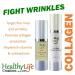 Collagen Peptides Serum with Hyaluronic Acid (1 oz) Diminish fine lines & wrinkles. Regenerate dull damaged overexposed skin. - Buy Online on GoSupps.com