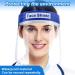 GRKB 12-Piece Face Shield Set | Comfortable Anti-Fog Visor | Ultimate Facial Protection for Spitting Defense | International Shipping Available - Buy Online on GoSupps.com