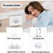 Adjustable 3-Speed Electric Anti-Snoring Device for Men and Women | Nasal Dilator for Better Sleep | Includes Fixing Strap | White - Buy Online on GoSupps.com