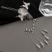 Jumwrit Butterfly Hair Stick with Silver Tassel - Chinese Hair Styling Accessory for Women and Girls - Buy Online on GoSupps.com