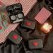 Shop Aoyeah Heart-Shaped Portable Contact Lens Tank - Stylish Mini Storage Solution in Rose Color | International Shipping Available - Buy Online on GoSupps.com