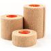 Latex-Free Cohesive Bandage 2.5cm x 4.5m - Tan 1 Roll | First Aid 4 Sport - Buy Online on GoSupps.com