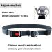 QitinDasen Grey Hands Free Dog Leash Adjustable Waist Belt and Dual-Handle Retractable Bungee Leash Jogging Dog Leash with Reflective Stitching (Orange Handle) - Buy Online on GoSupps.com
