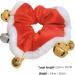 Beavorty 1Pc Christmas hair tie xmas elastic hair rope christmas seasons scrunchies christmas ponytail holders xmas scrunchies with bell holiday hair ties child coral fleece trumpet manual - Buy Online on GoSupps.com