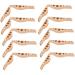 Boqqu 10 pieces of fogless accessories for masks glasses silicone anti-fog nose bridge pads anti-fitting silicone nose bridge prevents the fitting of glasses anti-fitting khaki