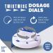 Twistwise Once Daily Dosage Tracking Dial - Two Pack for Easy Medication Management | Perfect for International Shipping - Buy Online on GoSupps.com