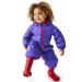 Regatta Kids Childrens Splosh III Waterproof Puddle Suit Peony Purple 48-60 months