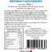 Infinity Brands Happy Birthday Birthday Cake Cookies Gift Tube 150g Happy Birthday Cake - Buy Online on GoSupps.com