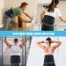 Newgo Back Bandage Support Belt for Men & Women | 4 Strut Lumbar Stabilizer | Relieve Back Pain & Prevent Injuries - Black - Buy Online on GoSupps.com