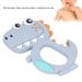 Silicone Baby Bite Ring Toys | Soothing Dinosaur Teething Rings for Breastfeeding Babies | Soothe Gums & Wounds International Shipping - Buy Online on GoSupps.com