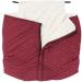 Waterproof Fleece Lined Wheelchair Blanket Zipper Wheelchair Warmer Cover Blanket for Lower Body Lap Blankets for Elderly Lightweight Wheelchair Blanket with Zipper and Villus Red - Buy Online on GoSupps.com