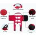 Dog Life Jacket with Reflective Stripes Adjustable High with Strong Rescue Handle Dog Life Vest for Swimming and Boating (Red M (Chest Girth: 20.9"-25.6")) M (Chest Girth: 20.9"-25.6") Red - Buy Online on GoSupps.com
