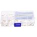 Lurrose 1 set of glasses accessories glasses frame repair set Tool box rimless bracket seal parts nose pads screwdriver (gold-plated screw set) glasses repair parts