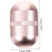 VINTORKY Jade Roller Face Skin Massager Facial Massager Roller Portable Face Roller Face Massager Roller Face Massage Tools Face Care Supply Dual Purpose Pink Metal Miss Nursing Supplies - Buy Online on GoSupps.com