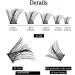 Lash Clusters 100Pcs DIY Individual Eyelash Extensions | Natural Look D Curl Cluster | 8-16MM | Reusable Individuals | Volume Lashes | (#03) - Buy Online on GoSupps.com