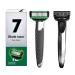 Complete metal shaving set for a neat look at home. Christmas gift. Smooth and comfortable shaving experience