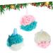 Minkissy 6 Pcs Mesh Bath Ball Loofah Set - Natural Exfoliating Bath Sponges & Scrubbers for a Luxurious Shower Experience - Buy Online on GoSupps.com