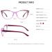 OCCI CHIARI 3.0 Clear Reading Glasses for Women - Stylish Purple Readers | International Shipping Available - Buy Online on GoSupps.com