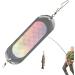 Genikeer Fishing Indicators - 2 PCs Trolling Salmon Bait Boards | 4.5 Inches Metal Flash 23g Light-Up for Fresh & Sea Water Fishing - Buy Online on GoSupps.com
