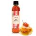 Red Clay Hot Honey - Gluten Free - Paleo Spicy Honey - 100% Pure, Raw Wildflower Honey - Infused Honey with Habanero Peppers - Sweet with a Kick of Heat - Great for Spicy Pizza Topping & More - 9 oz