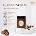 All Natural Coffee Scrub with Dead Sea Salt | Exfoliating Body Scrub for Stretch Marks Acne & Cellulite - International Shipping Available - Buy Online on GoSupps.com