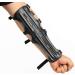 TOPARCHERY Ultra Light Weight Leather Arm Guard - Adjustable 4 Strap for Archery - Buy Online on GoSupps.com