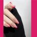 French Style Beveled Short Coffin Nails Red Ballerina Press on Nails - Buy Online on GoSupps.com