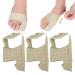 Bunion Corrector Sleeve Set - Toe Straightener with Gel Separator & Adjustable Pads for Pain Relief - Size Medium - Buy Online on GoSupps.com