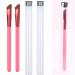 Paifeancodill Eyebrow Brush 2 Pcs Professional Angled Eyebrow Brush Realistic Multi Function 4D Makeup Brush Square Ultra Thin Eyebrow Hair Stroke Brow Stamp Brush Eye Brow Concealer Contour Brush
