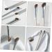 OHPHCALL 4pcs Nose Shadow Brush Angled Cosmetic Brush Eye Shadow Blending Brush Eye Shadow Brush Alloy - Buy Online on GoSupps.com