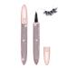 Clear Lash Glue Pen Latex-Free Suitable for Sensitive Eyes Eyeliner Glue Strong Hold Waterproof Eyelash Glue Pen Eyelash Glue for False Lashes Eyeliner Lash Glue (1p Clear 0.353oz)