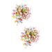 HOMSFOU 200 Pcs Simulated Mushroom Ornaments Bonsai Mushroom Decor Micro Landscape Miniature Tiny Mushrooms for Crafts Figure Plant Decor Simulation Mushroom Toy Room Child Artificial Foam