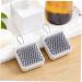 Beatifufu 2Pcs Shampoo Massage Brush for Scalp Cleansing Manual Massage Brush for Women Pets for Exfoliation Comfortable Easy to Use - Buy Online on GoSupps.com
