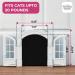 Purrfect Portal French Cat Door - Stylish Interior Door for Average-Sized Cats | Easy DIY Setup | Secured Installation | No Training Needed - 7.13 x 8.32 - Buy Online on GoSupps.com