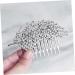 Angoily Bridal Headpiece Bridal Hair Accessories Pearl Hair Accessories Rhinestone Hair Clip Rhinestone Hair Comb Wedding Hair Comb Pearl Hair Clip Tiara Dress Bride Hair Dryer - Buy Online on GoSupps.com