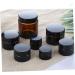 Buy Didiseaon 18 Sets Cream Bottle - Brown Glass Eye Cream Jars for Travel | Best Quality eCommerce International Shipping - Buy Online on GoSupps.com