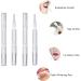20Pcs Transparent Twist Pens 3ml - Nail Oil & Cuticle Pen for Lip Gloss, Eyelash Growth - Cosmetic Container Pen with Brush - Buy Online on GoSupps.com