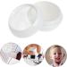 PLAFOPE Box Powder Box Empty Powder Make up Powder Puff Fluffy Puff Case Powder Compact Jar Plastic Pp White - Buy Online on GoSupps.com