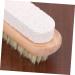 SKISUNO 1pc Scraping Plate Wood Tools Foot Scrubber Stone Foot Brush Nail Cleaning Brush Pumice Stone Toilet Natural Bristle Brush Foot Pumice Stone Foot Exfoliator Stone Small Brush Feet - Buy Online on GoSupps.com