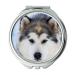 YENDOSTEEN Mirror Travel Mirror Animals Dog Domestic Animal Nature Husky Sled Dog pocket mirror portable mirror