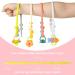 5PK Stretchable Silicone Toy Safety Straps for Baby - Pacifier Clips, Teether, Bottle Harness - Stroller, Cart, High Chair, Exersaucer, Cribs - Buy Online on GoSupps.com