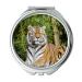 Mirror makeup mirror animal big cat carnivore pocket mirror portable mirror